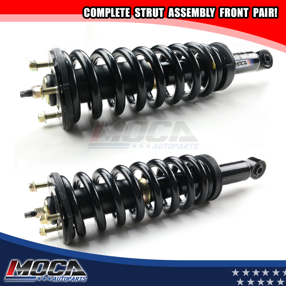2 Front Complete Shocks Struts Assembly Kits For 2005-2015 Nissan Armada 4WD