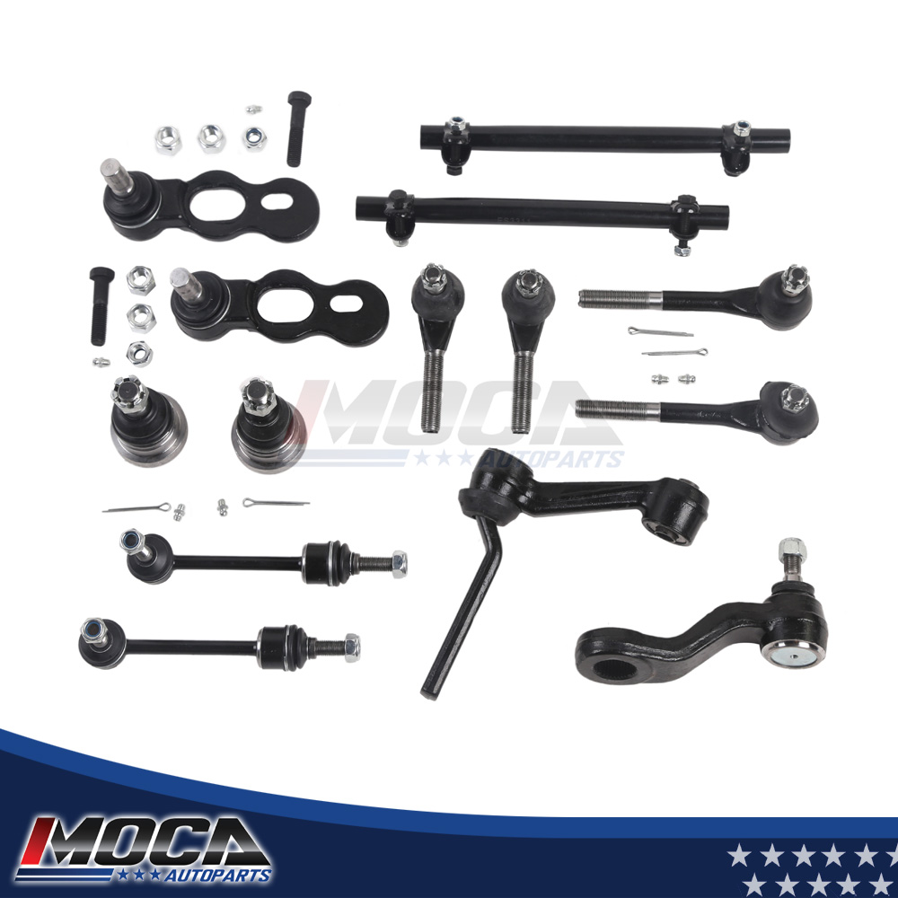 14-Piece Front Suspension Kit For 1998-2002 Crown Vic / Grand Marquis / Town Car