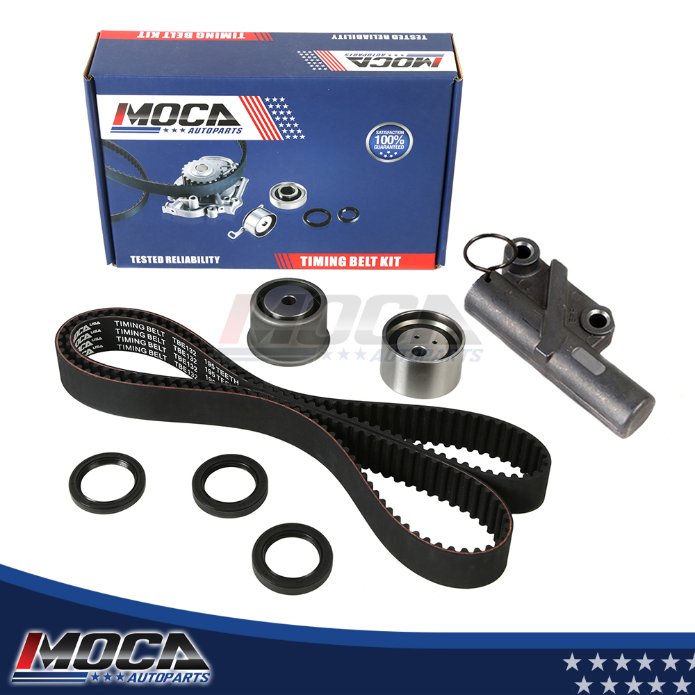 MOCA Timing Belt Kit Water Pump with Hydraulic Tensioner Adjuster for Mitsubishi 97-04 Diamante /& 99-04 Montero sport /& 97-00 Montero ENG 6G74
